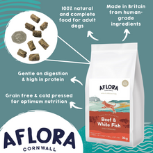 Load image into Gallery viewer, Aflora Cold Pressed - Beef &amp; Whitefish - Grain Free Dry Dog Food