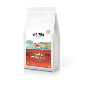 Aflora Cold Pressed - Beef & Whitefish - Grain Free Dry Dog Food